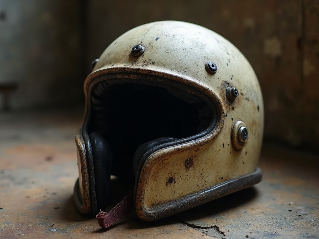 Broken helmet — bicycle accident lawyer phoenix