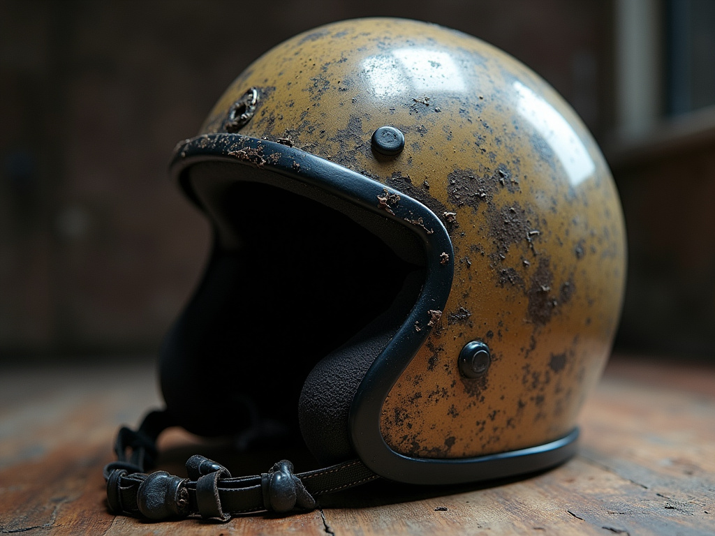 Broken helmet — bicycle accident lawyer phoenix