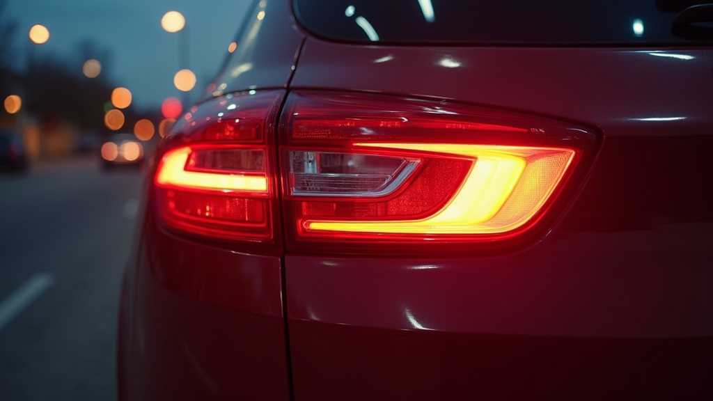 Broken tail light — Sweet James Accident Attorneys, Phoenix, AZ