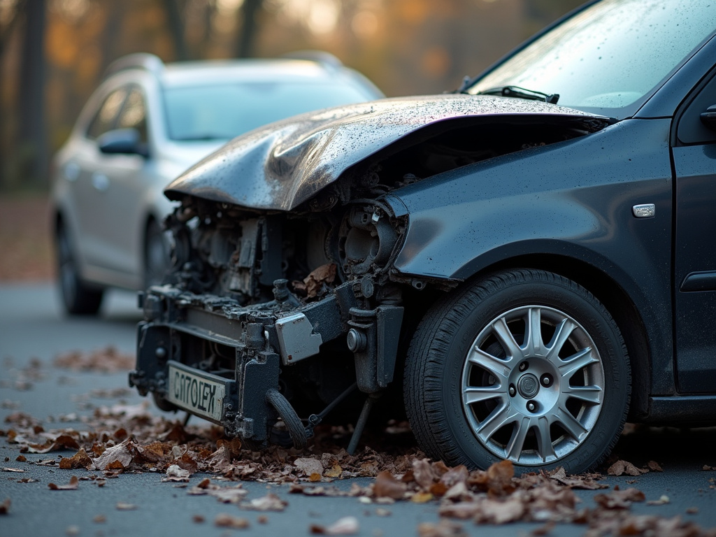Car crash wreckage — los angeles drunk driving accident lawyer