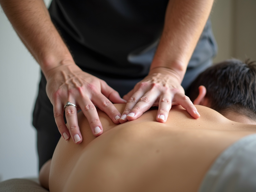 Chiropractic adjustment — knee chiropractor near me