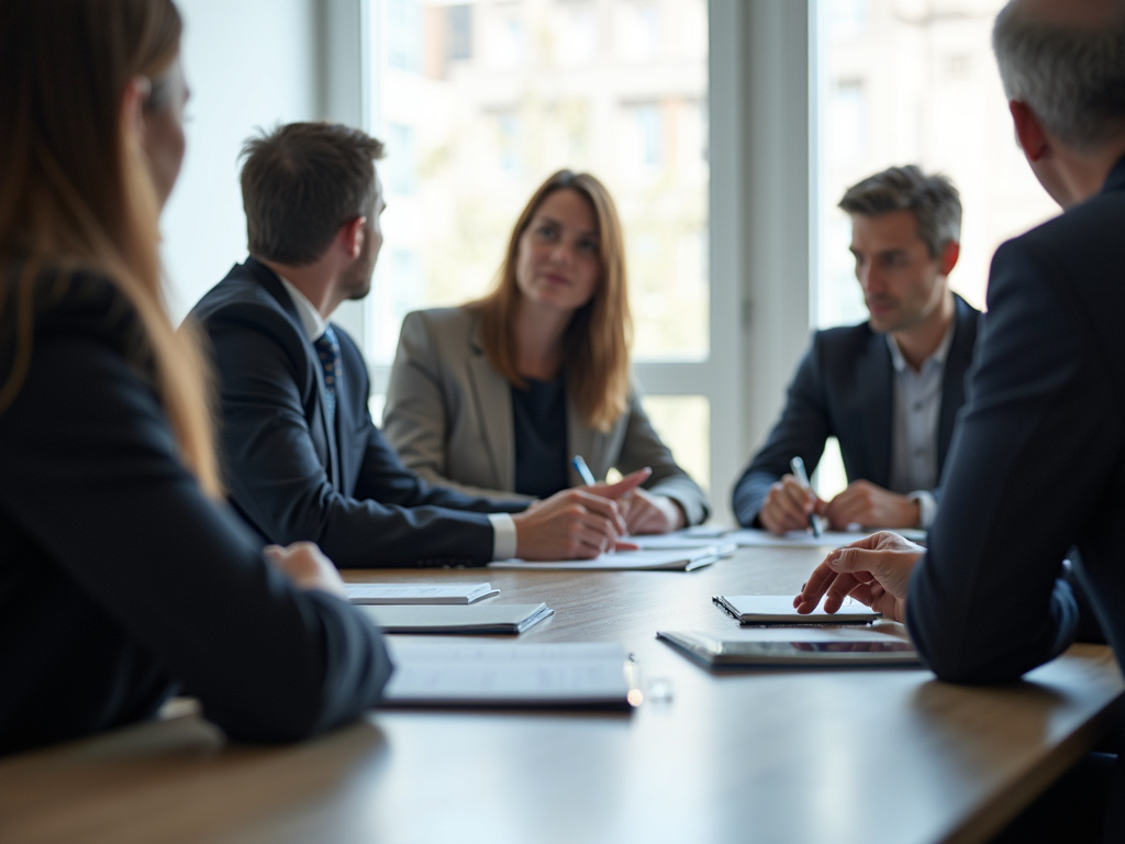 Conference room meeting — los angeles employment lawyer
