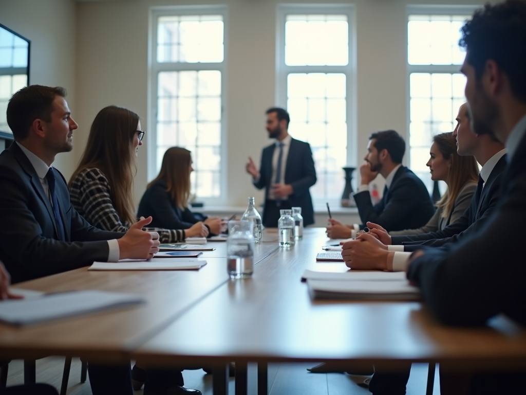 Conference room meeting — los angeles employment lawyer