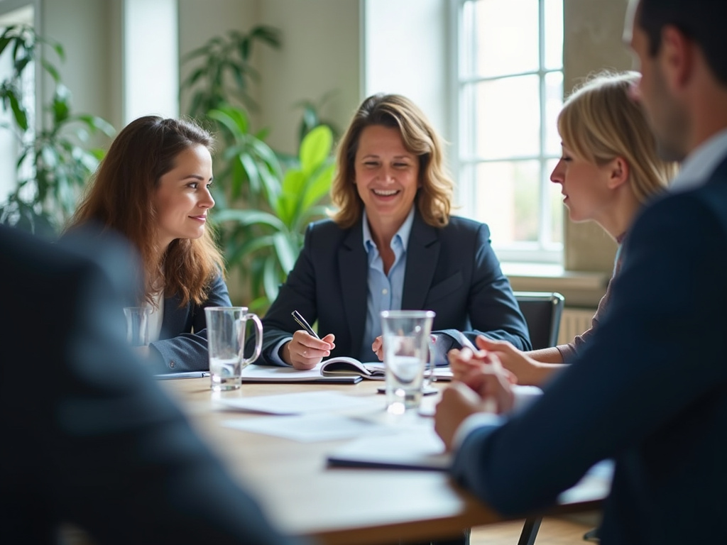 Conference room meeting — los angeles employment lawyer