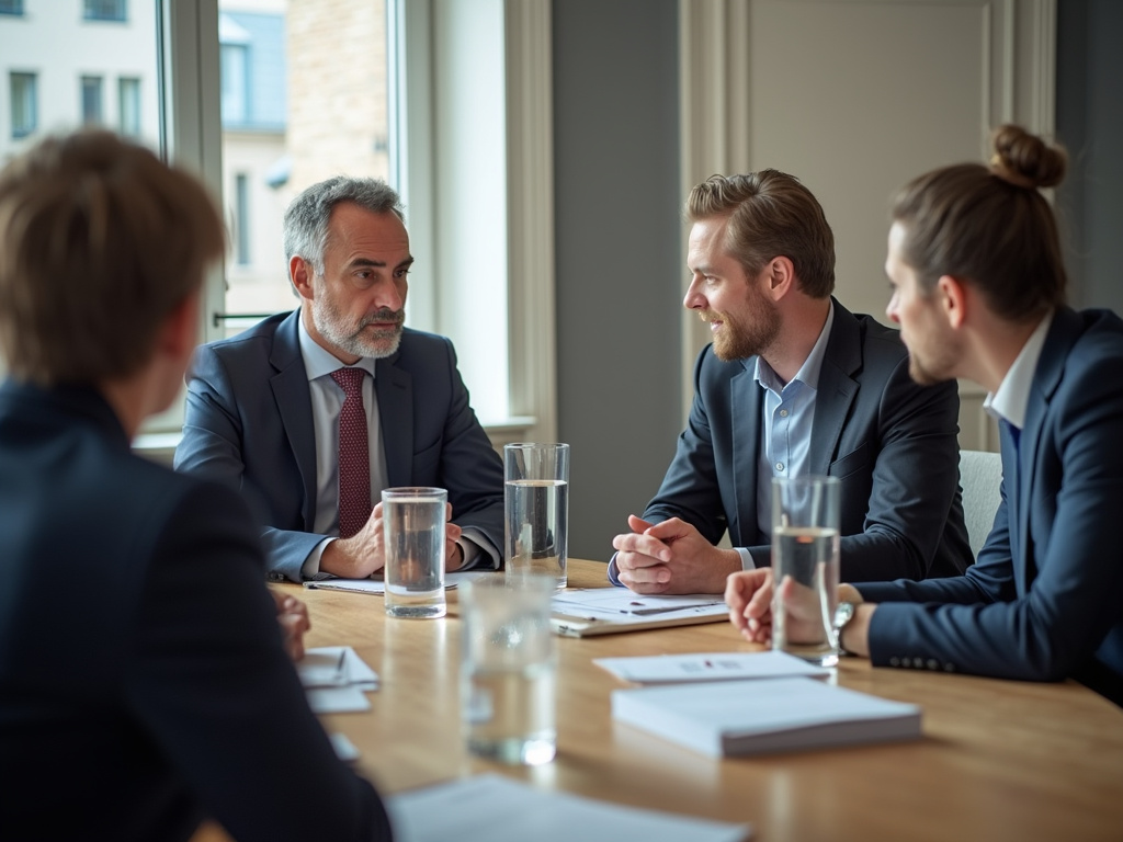 Conference room meeting — los angeles employment lawyer