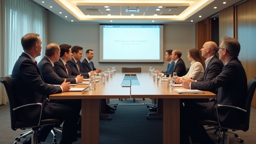 Conference room meeting — Omega Law Group Accident & Injury Attorneys, Los Angeles, LA