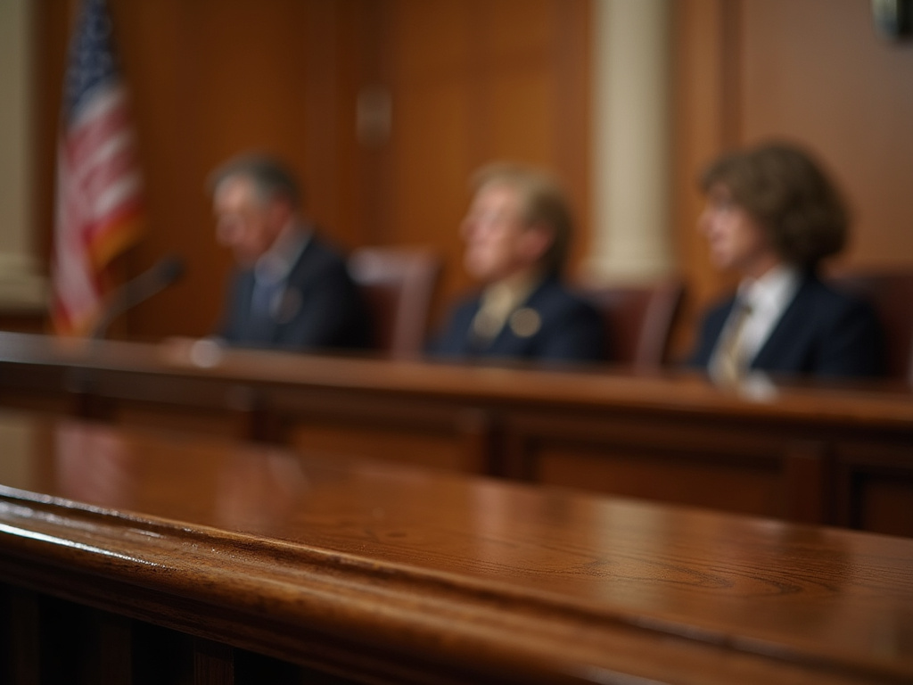 Courtroom bench — santa monica dui lawyer