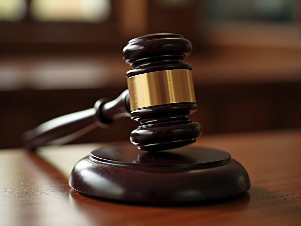Courtroom gavel — dog bite lawyer phoenix