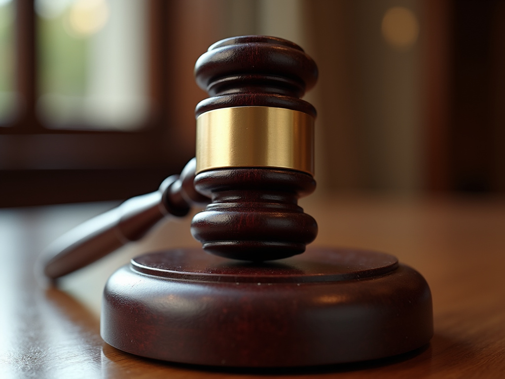 Courtroom gavel — felony dui lawyer los angeles