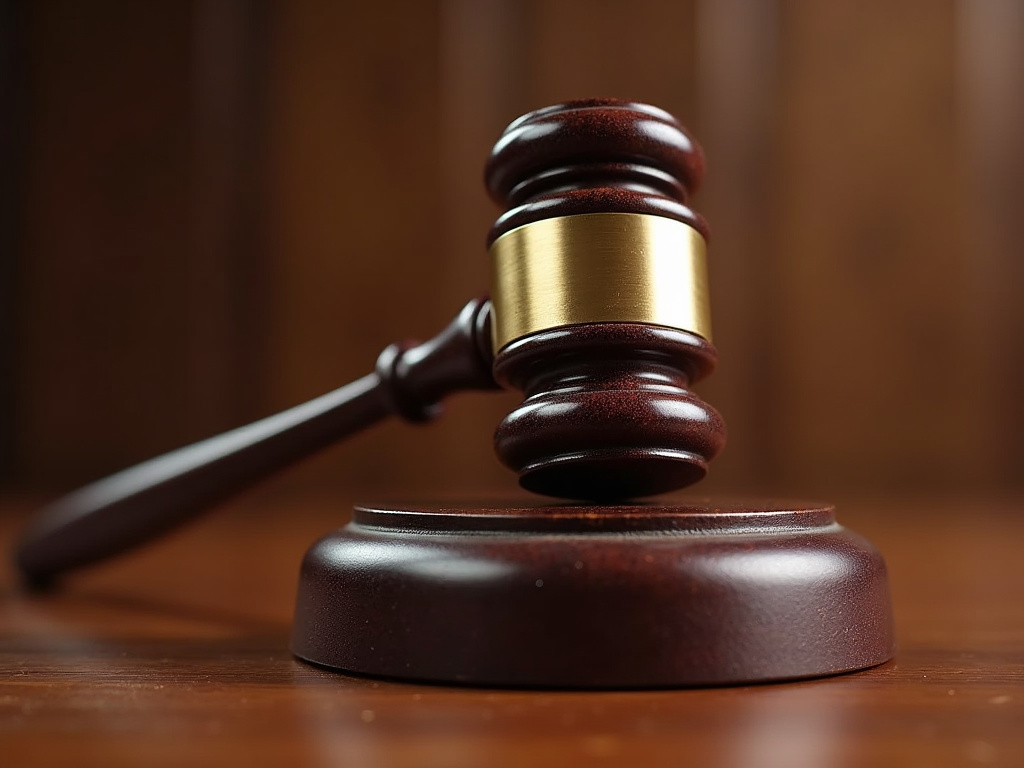 Courtroom gavel — first dui lawyer los angeles