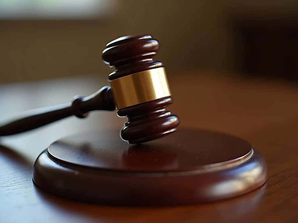 Courtroom gavel — los angeles slip and fall lawyer