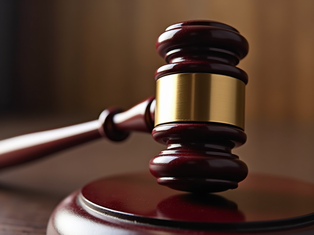 Courtroom gavel — los angeles slip and fall lawyer