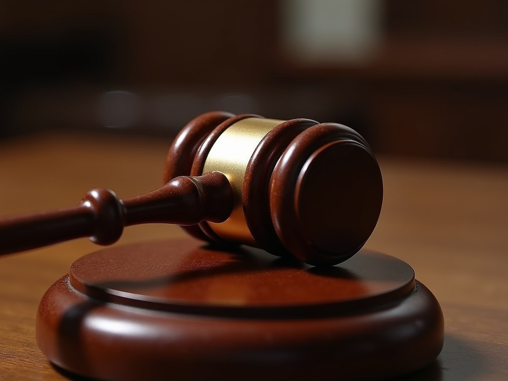 Courtroom gavel — los angeles slip and fall lawyer