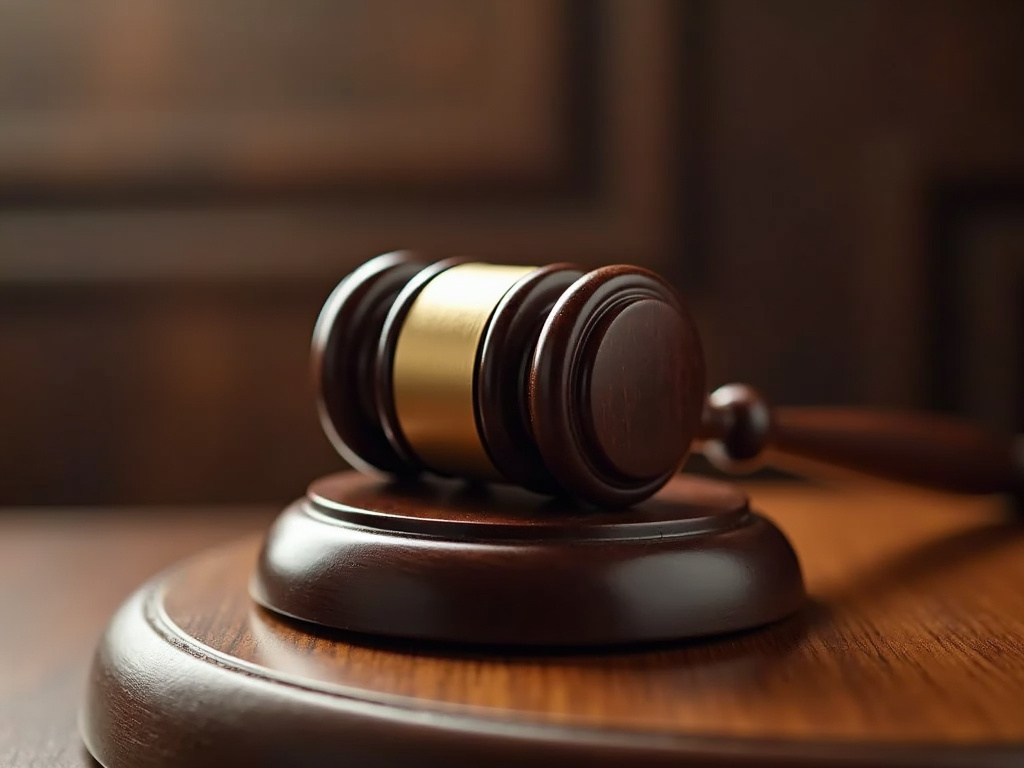 Courtroom gavel — los angeles slip and fall lawyer