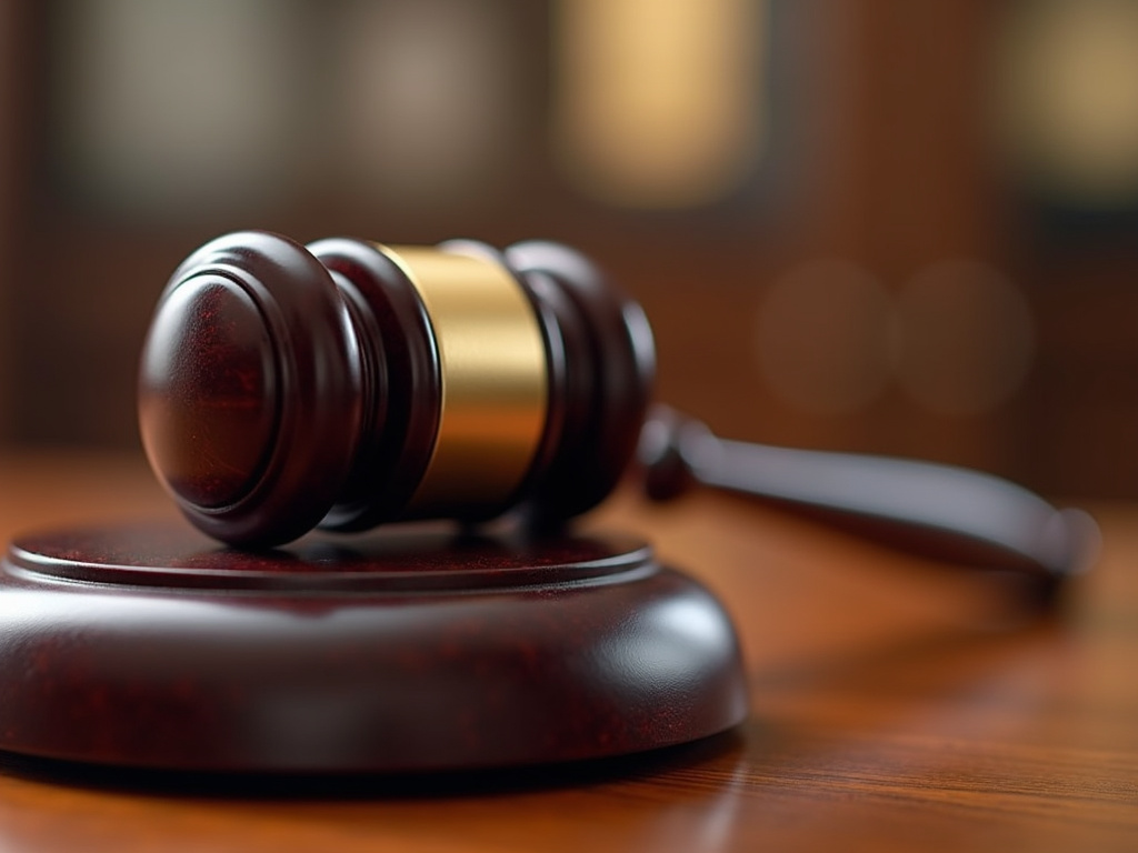 Courtroom gavel — los angeles slip and fall lawyer