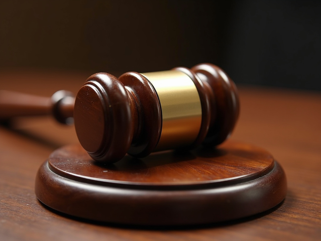 Courtroom gavel — los angeles slip and fall lawyer