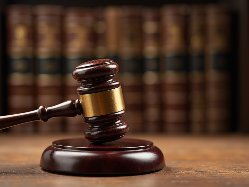 Courtroom gavel — los angeles slip and fall lawyer