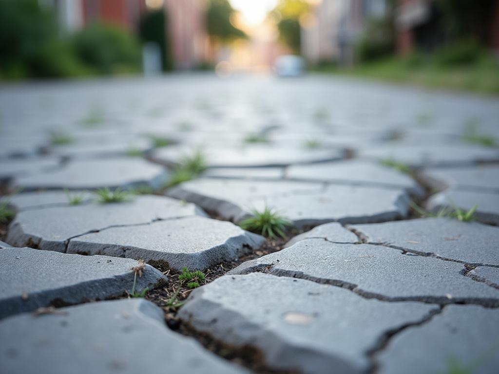 Cracked sidewalk — los angeles slip and fall lawyer