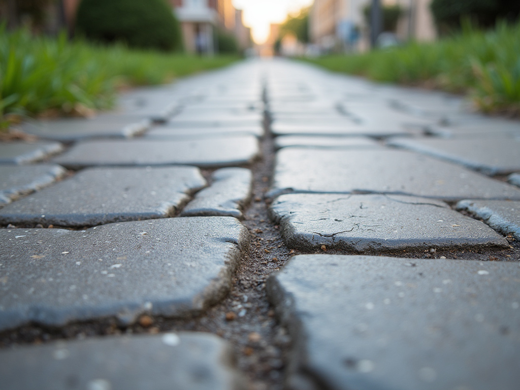 Cracked sidewalk — los angeles slip and fall lawyer