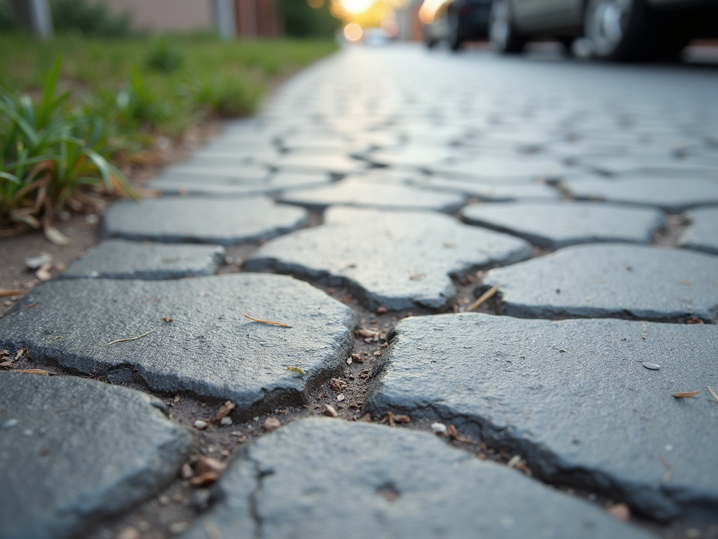Cracked sidewalk — los angeles slip and fall lawyer