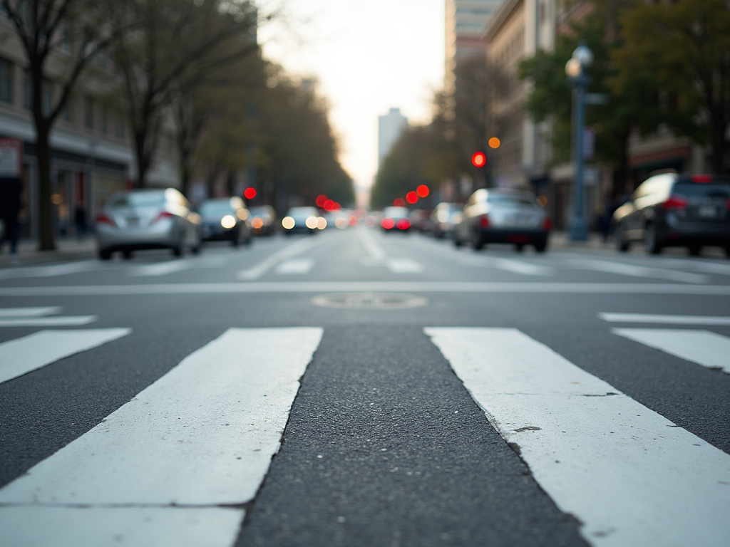 Crosswalk intersection — bicycle accident lawyer phoenix