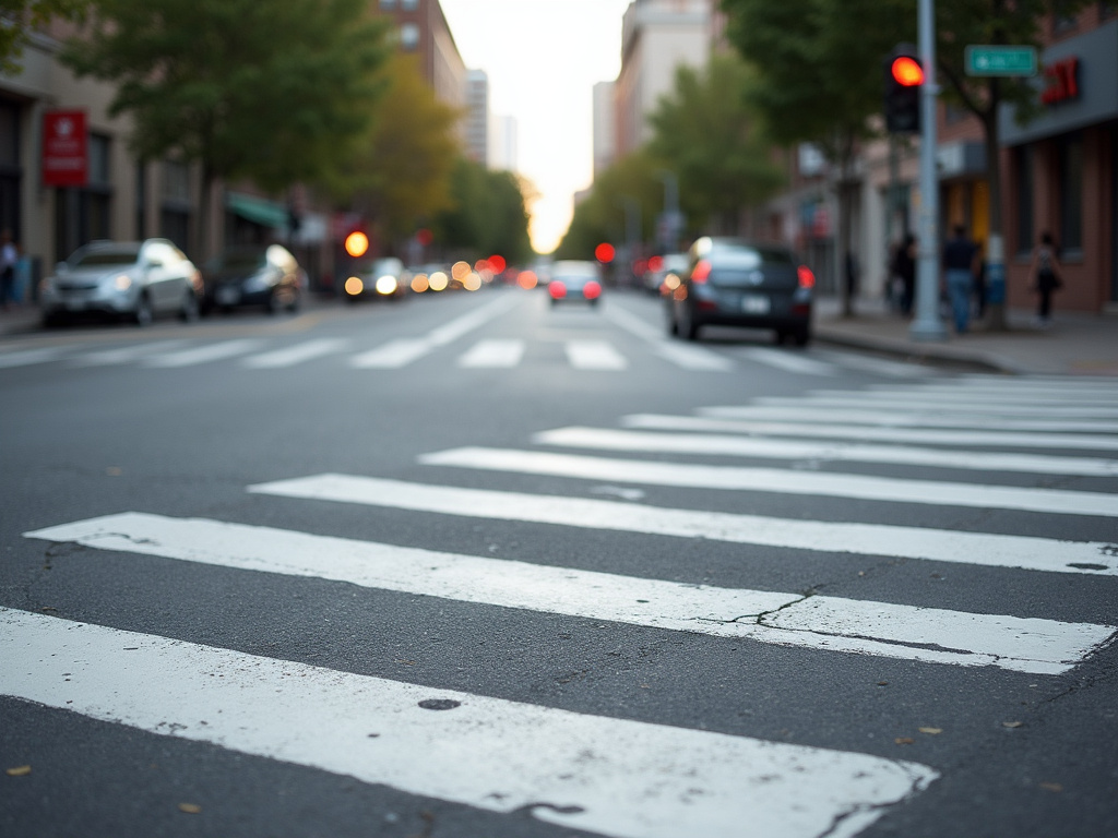 Crosswalk intersection — bicycle accident lawyer phoenix