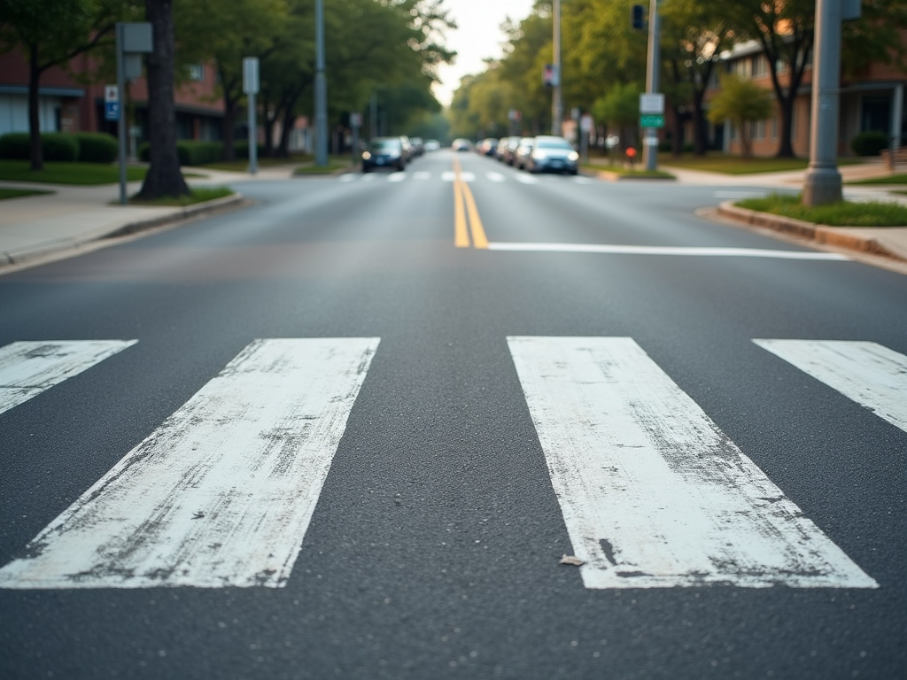 Crosswalk intersection — bicycle accident lawyer phoenix