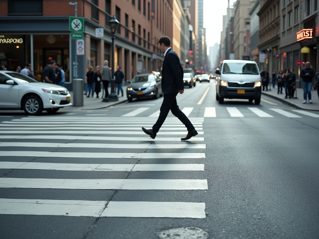 Crosswalk intersection — bicycle accident lawyer phoenix
