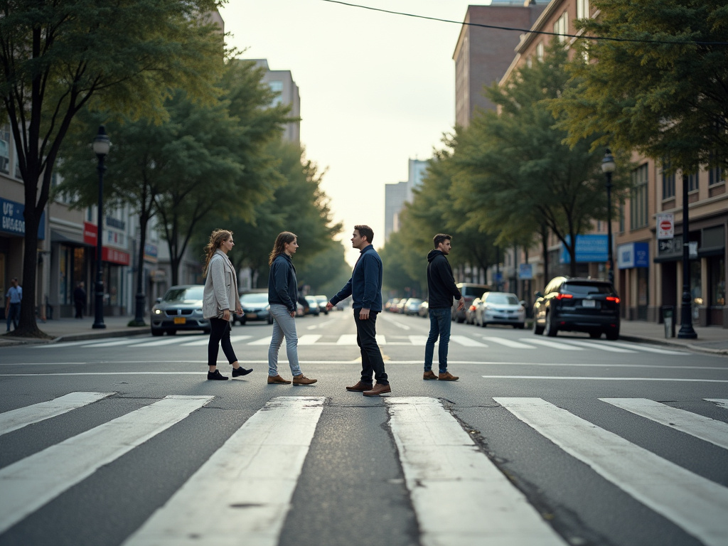 Crosswalk intersection — bicycle accident lawyer phoenix