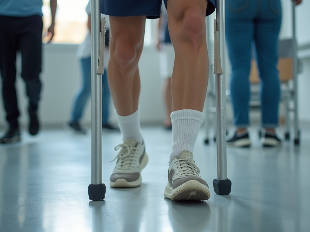 Crutches and cast — personal injury lawyer phoenix