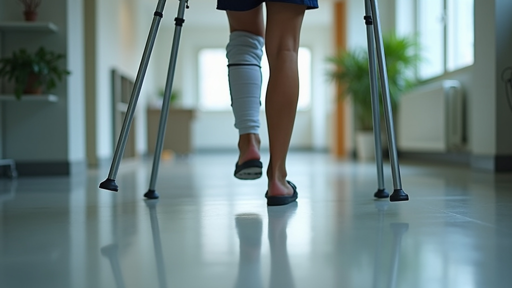 Crutches and cast — Sweet James Accident Attorneys, Phoenix, AZ