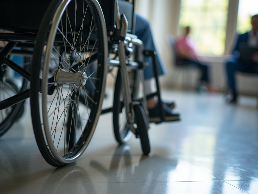 Crutches and wheelchair — brain injury lawyer phoenix