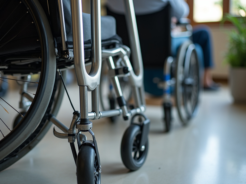 Crutches and wheelchair — brain injury lawyer phoenix