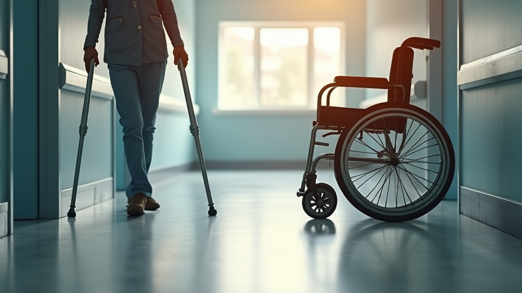 Crutches and wheelchair — Sweet James Accident Attorneys, Phoenix, AZ