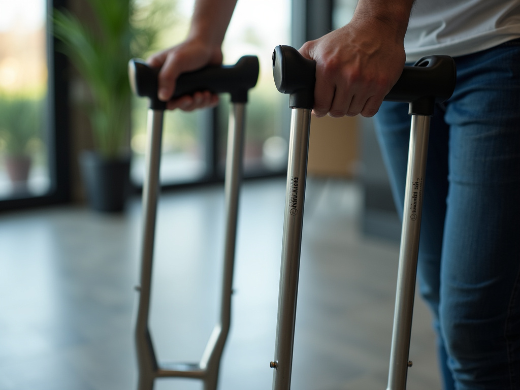 Crutches — los angeles slip and fall lawyer