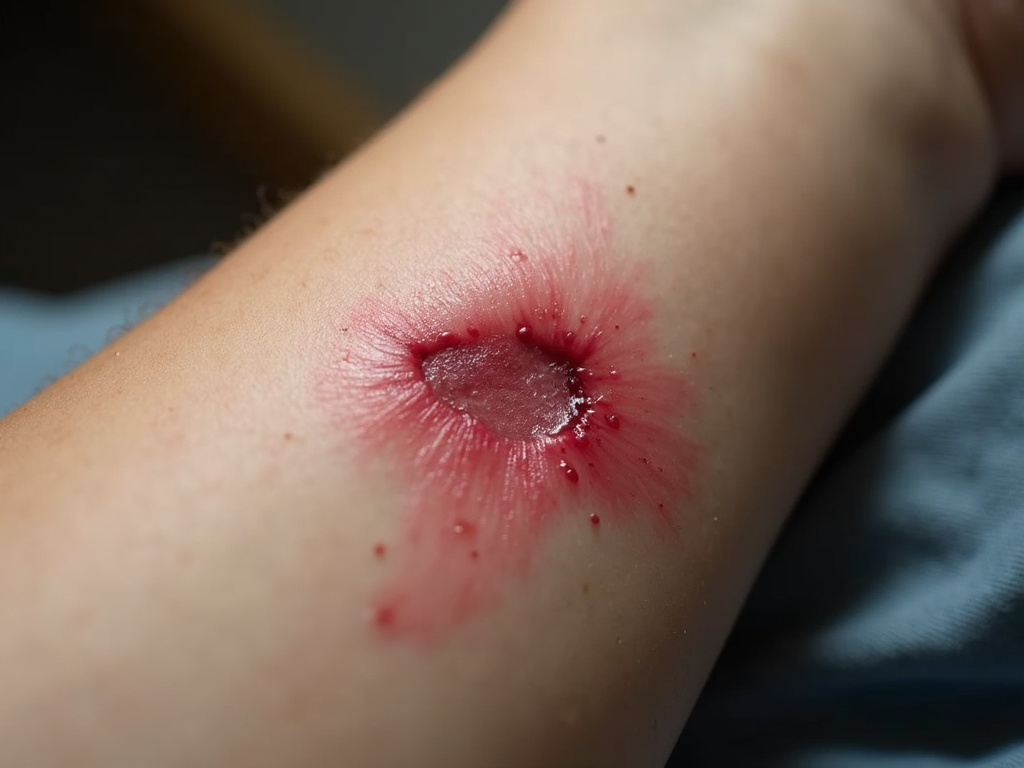 Dog bite scar — los angeles dog bite lawyer
