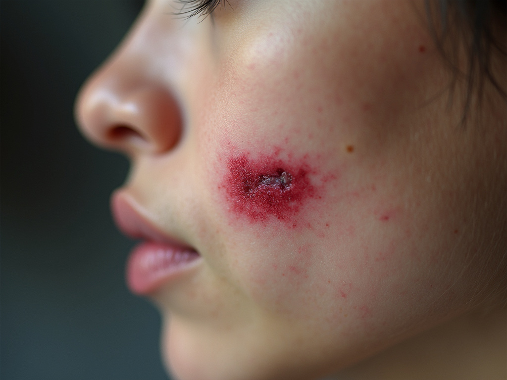 Dog bite scar — los angeles dog bite lawyer