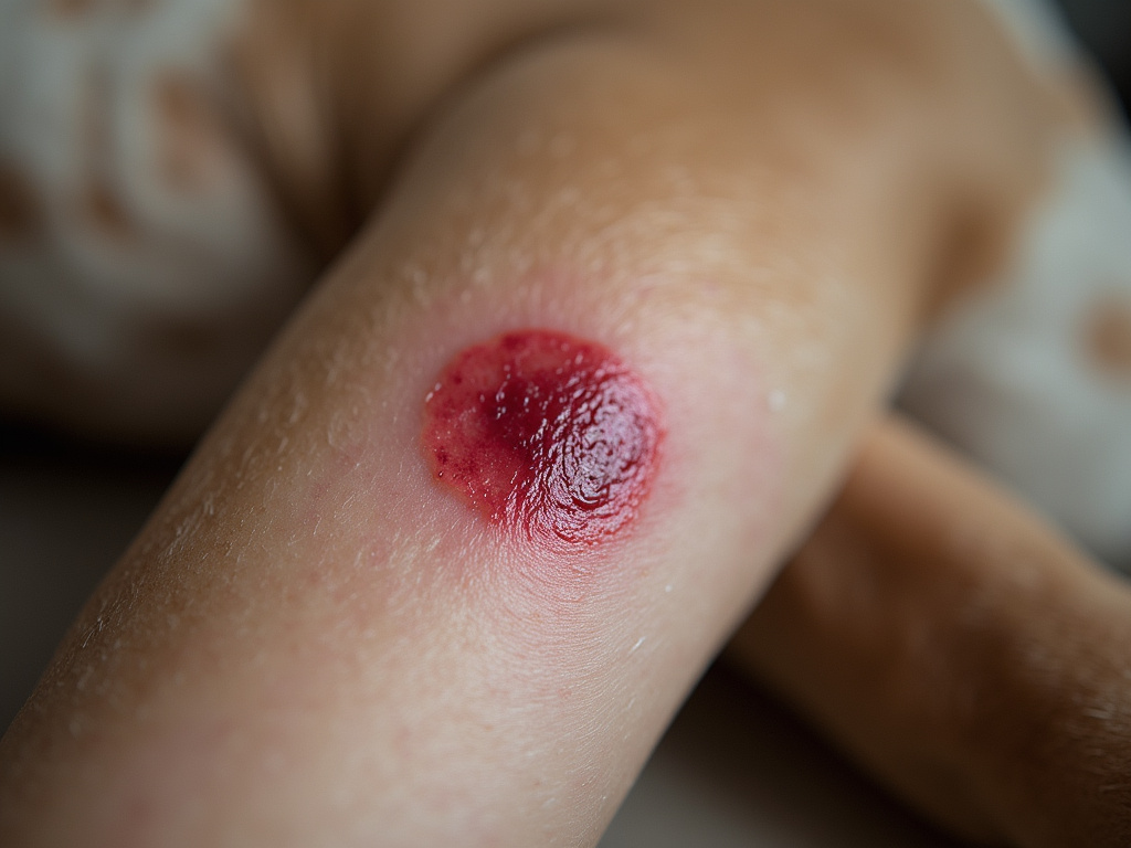 Dog bite scar — los angeles dog bite lawyer