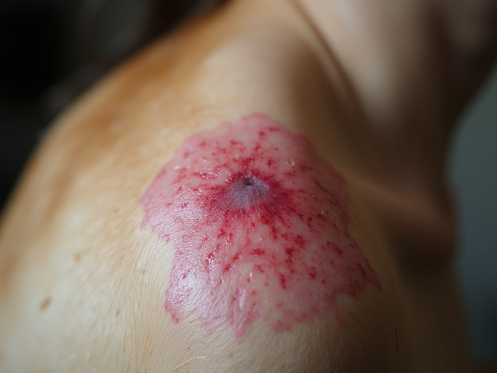 Dog bite scar — los angeles dog bite lawyer