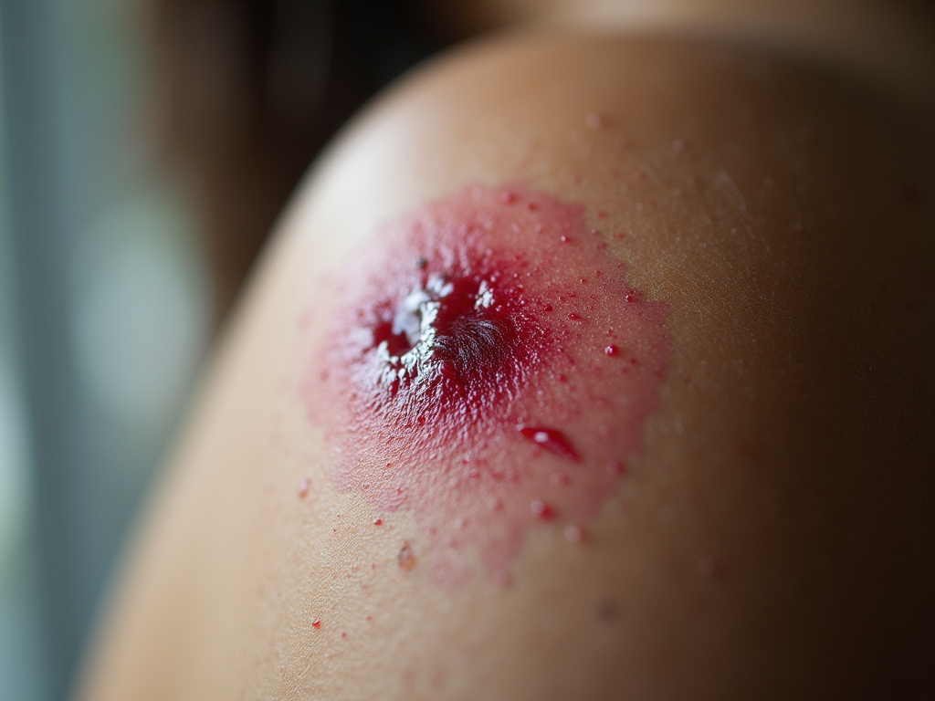 Dog bite scar — los angeles dog bite lawyer