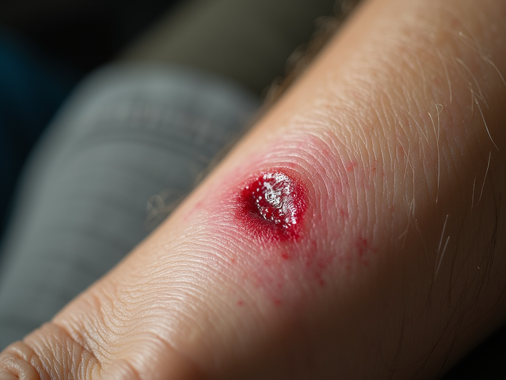 Dog bite scar — los angeles dog bite lawyer