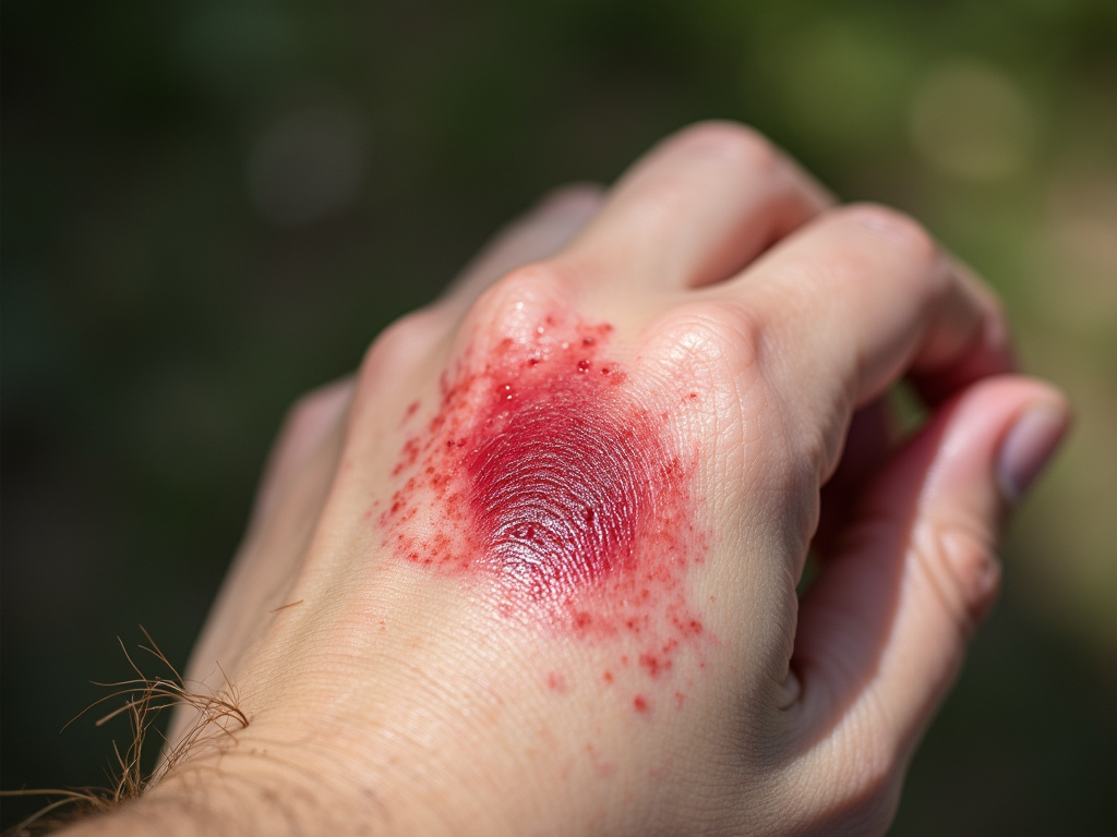 Dog bite scar — los angeles dog bite lawyer