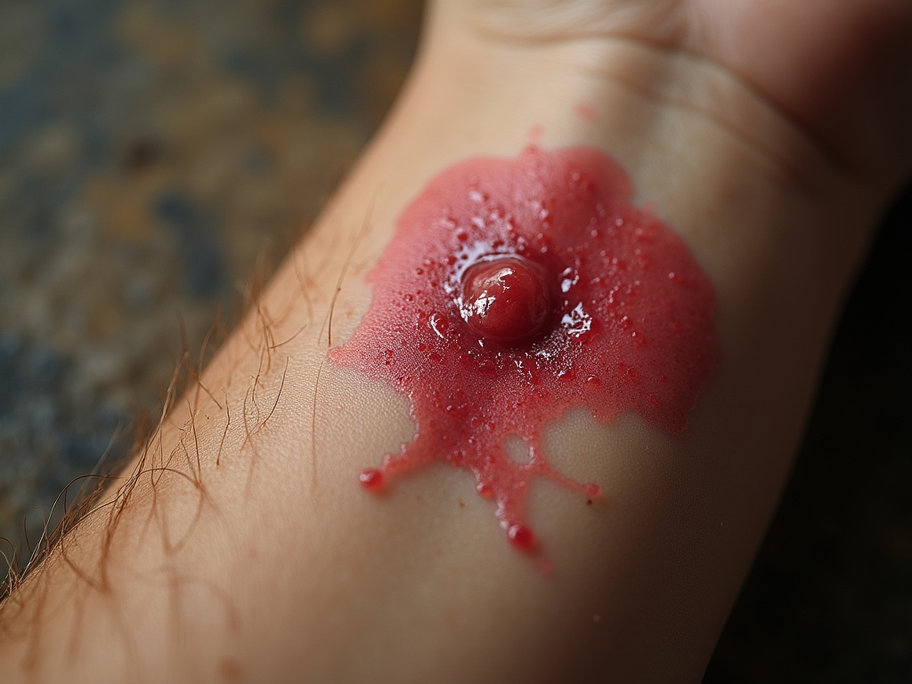 Dog bite scar — los angeles dog bite lawyer