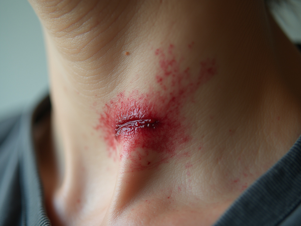 Dog bite scar — los angeles dog bite lawyer