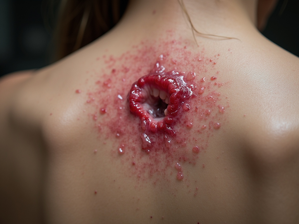 Dog bite scar — los angeles dog bite lawyer