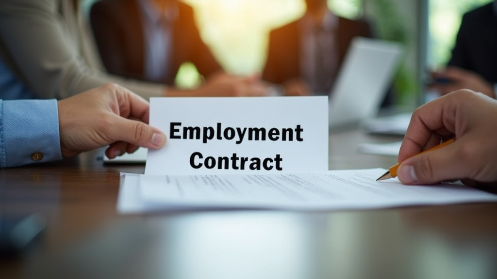Employment contract — Omega Law Group Accident & Injury Attorneys, Los Angeles, LA