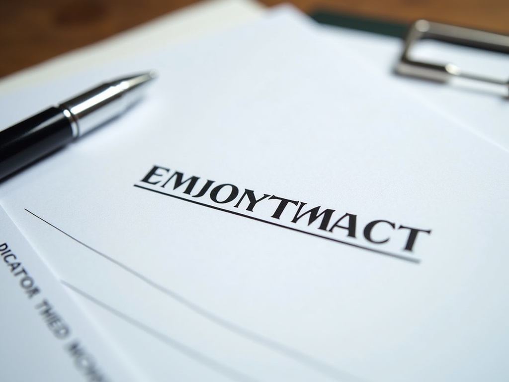 Employment contract papers — los angeles employment lawyer