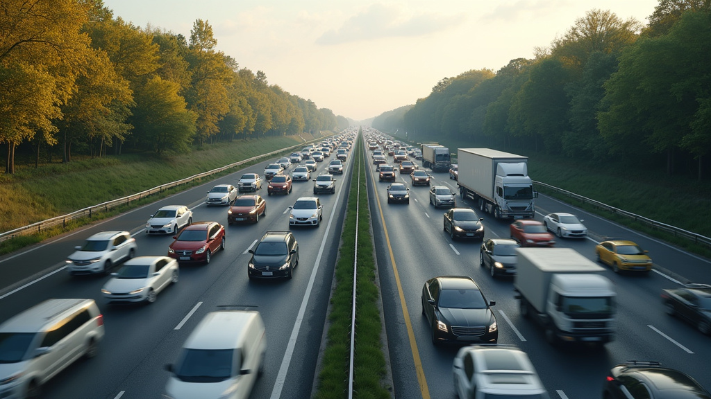 Freeway traffic jam — Omega Law Group Accident & Injury Attorneys, Los Angeles, LA