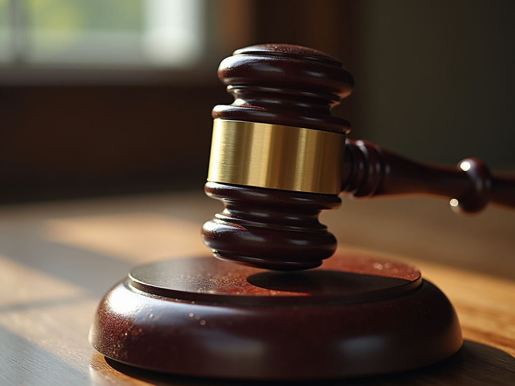 Gavel and scales — bicycle accident lawyer phoenix