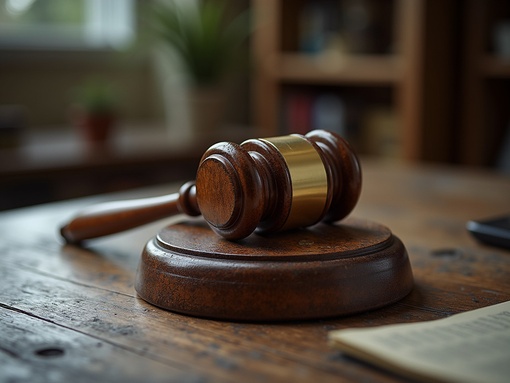 Gavel and scales — bicycle accident lawyer phoenix